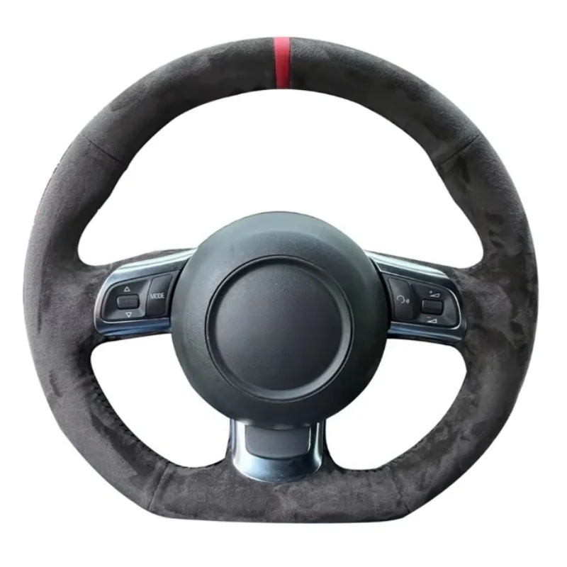 Нескользящая оплетка из черной замши DIY TTS (8J) 2006-2014 A3 S3 (8P) Sportback R8, аксессуары для автомобиля, чехол на руль для Audi TT
Нескользящая оплетка из черной замши DIY TTS (8J) 2006-2014 A3 S3 (8P) Sportback R8, аксессуары для автомобиля, чехол на руль для Audi TT