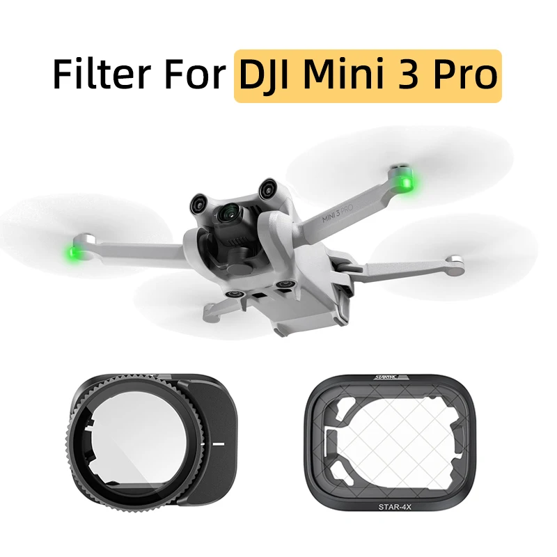 Для DJI Mini 3 Pro Drone Gimbal Camera Lens Filter Регулируемый CPL фильтр 4X Star Filter фотография Аксессуары
Для DJI Mini 3 Pro Drone Gimbal Camera Lens Filter Регулируемый CPL фильтр 4X Star Filter фотография Аксессуары