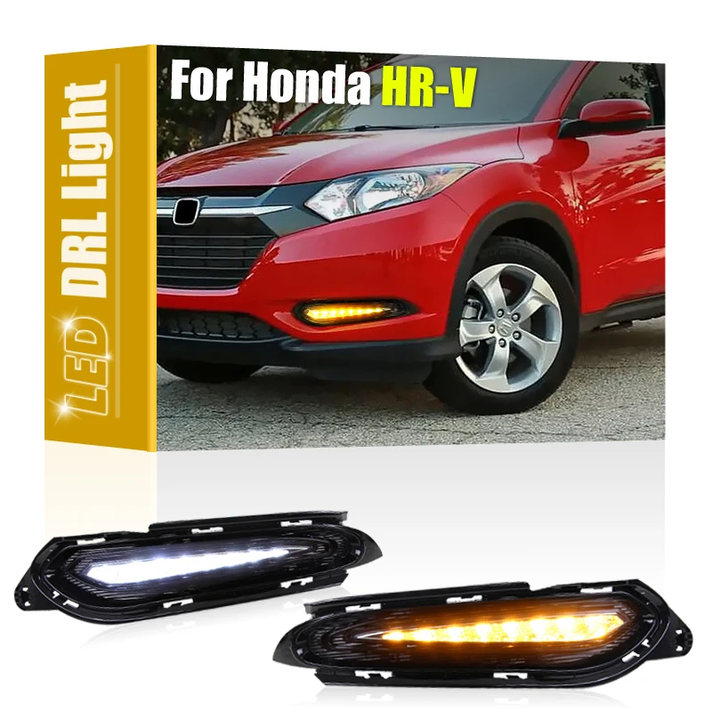 Дневные ходовые огни для переднего бампера Honda HRV HR-V 2014 2015 2016 2017, 2 шт.
Дневные ходовые огни для переднего бампера Honda HRV HR-V 2014 2015 2016 2017, 2 шт.