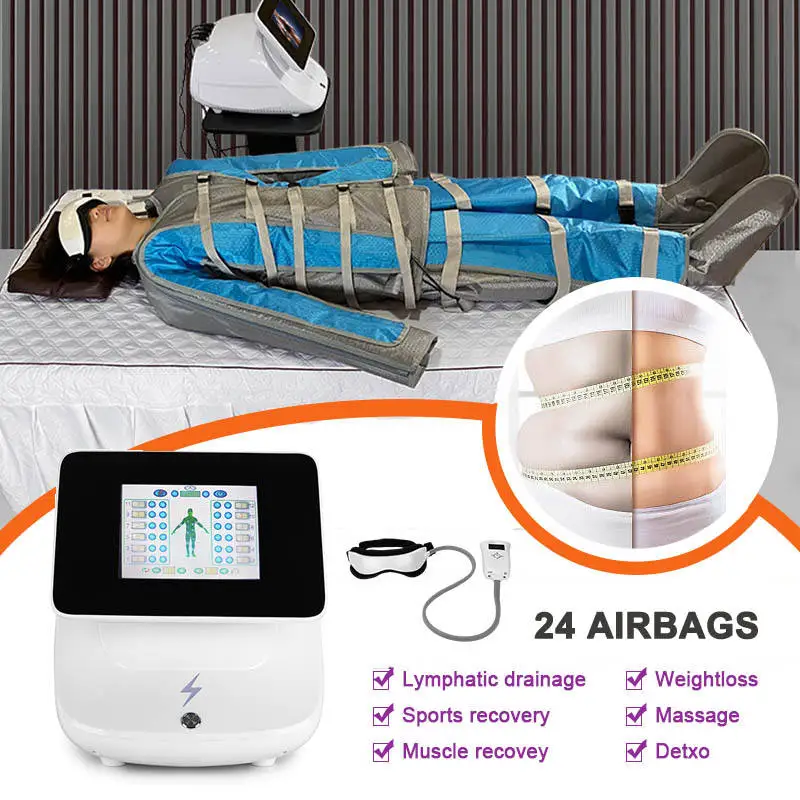 3 in 1 Inf 24 Chamber Air Pressure Massage Machine Professional Lymphatic Drainage & Pressotherapy Body Care Equipment
3 in 1 Inf 24 Chamber Air Pressure Massage Machine Professional Lymphatic Drainage & Pressotherapy Body Care Equipment