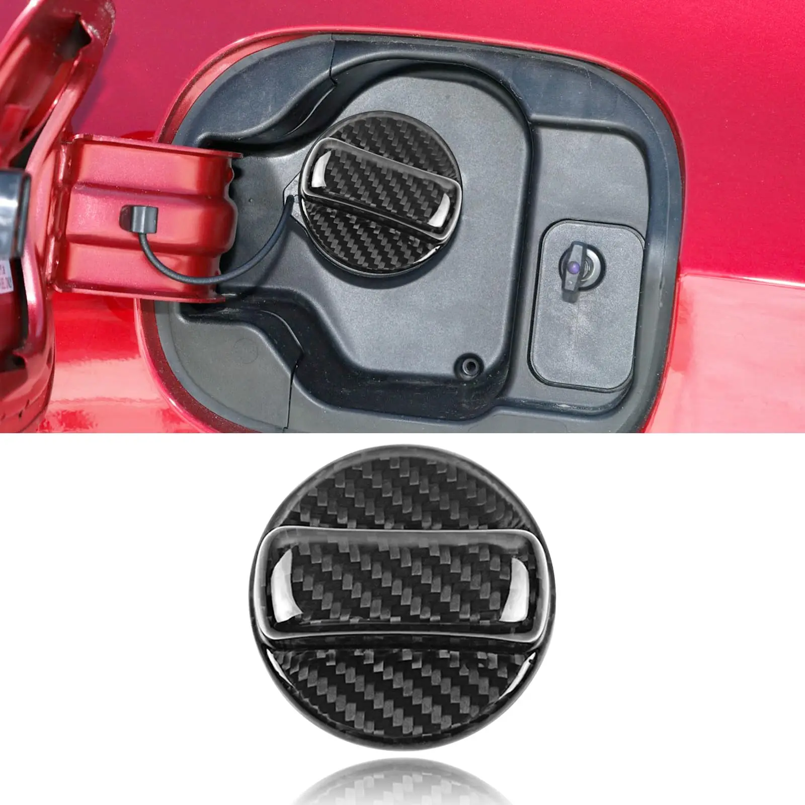 Carbon Fiber Fuel Cap Cover Decorative Gas Tank Lid For Honda Civic Accord CR-V Odyssey HRV Black
Carbon Fiber Fuel Cap Cover Decorative Gas Tank Lid For Honda Civic Accord CR-V Odyssey HRV Black