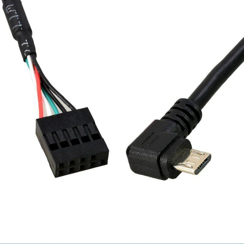 PC Computer motherboard 9P to Micro USB to DuPont 2.54mm 5Pin DuPont USB to Micro USB data Cord Aluminum foil + woven mesh cable
PC Computer motherboard 9P to Micro USB to DuPont 2.54mm 5Pin DuPont USB to Micro USB data Cord Aluminum foil + woven mesh cable