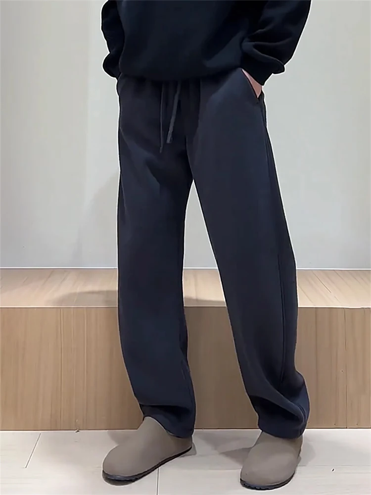 Ele Simple Trendy Men's Casual Pants Spring Autumn High Waist Straight Leg Wide Leg Sweatpants Faionable All-Match Bana...
Ele Simple Trendy Men's Casual Pants Spring Autumn High Waist Straight Leg Wide Leg Sweatpants Faionable All-Match Bana...