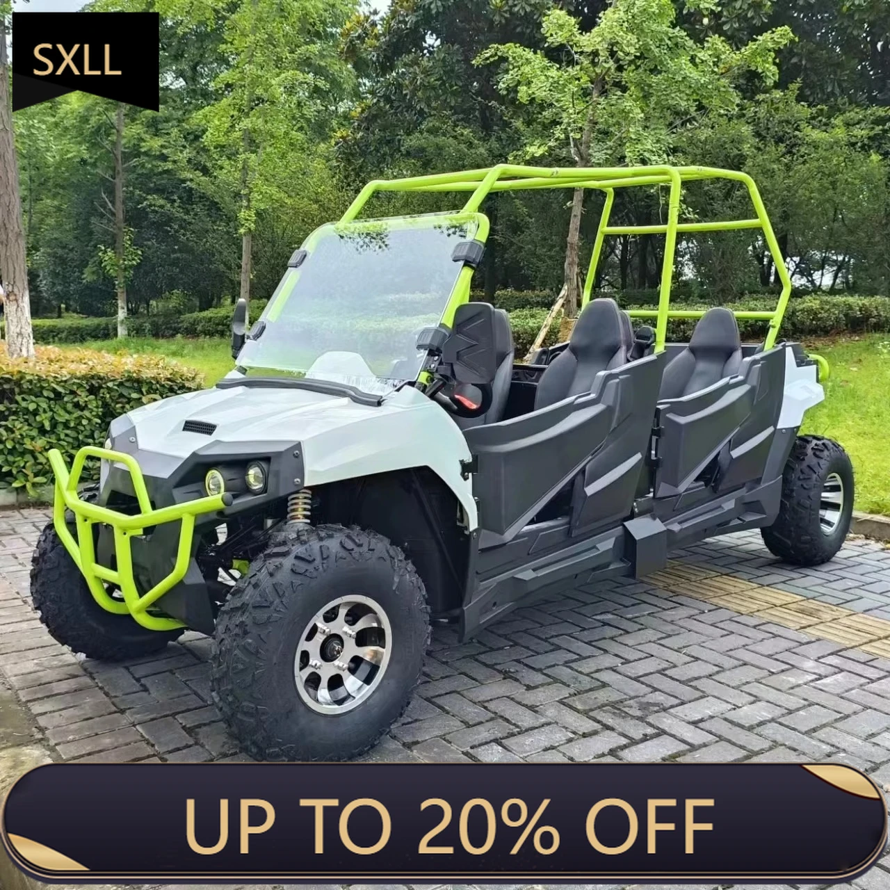SXLL Hot Sale 200cc 300cc 400cc 500cc 2 Seats 4 Seats UTV 2WD/4WD All Terrain ATV Adult Off-Road Motorcycle UTV Farme Car
SXLL Hot Sale 200cc 300cc 400cc 500cc 2 Seats 4 Seats UTV 2WD/4WD All Terrain ATV Adult Off-Road Motorcycle UTV Farme Car