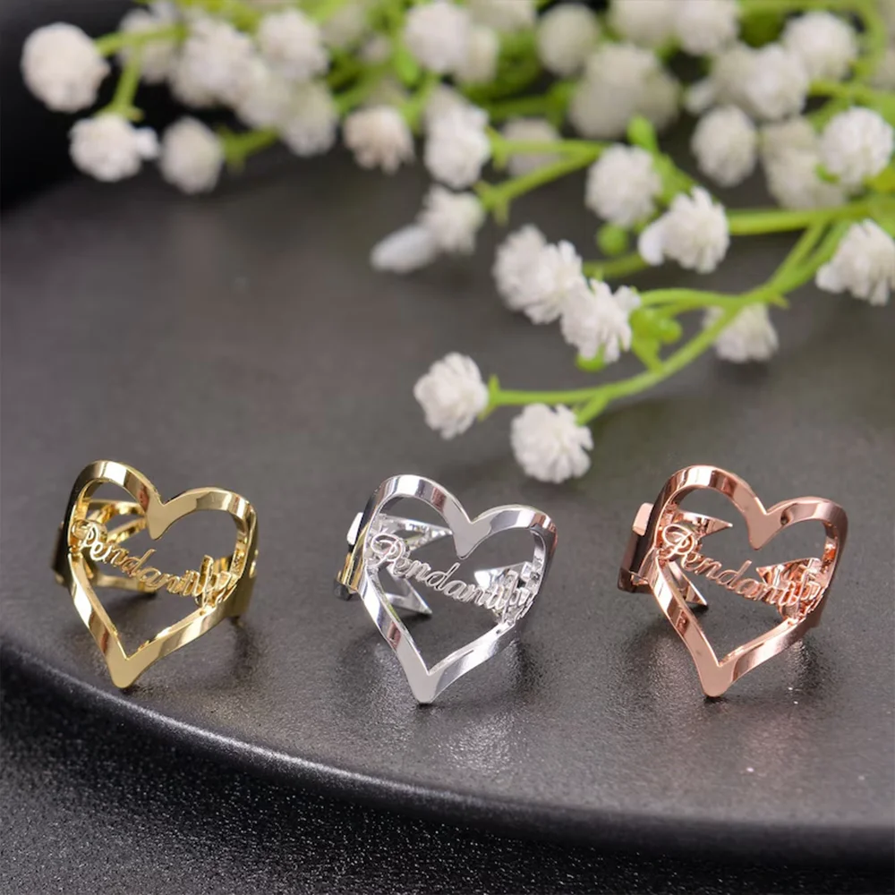 Personalized Heart Shape Name Ring in Multiple Fonts Heart Name Ring Custom Words Ring Personalized Name Rings
Personalized Heart Shape Name Ring in Multiple Fonts Heart Name Ring Custom Words Ring Personalized Name Rings