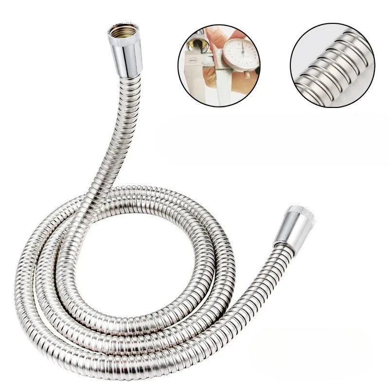 Гибкий шланг из нержавеющей стали для душа, высоконапорный, универсальный, с защитой от перекручивания, для ванных комнат
Гибкий шланг из нержавеющей стали для душа, высоконапорный, универсальный, с защитой от перекручивания, для ванных комнат