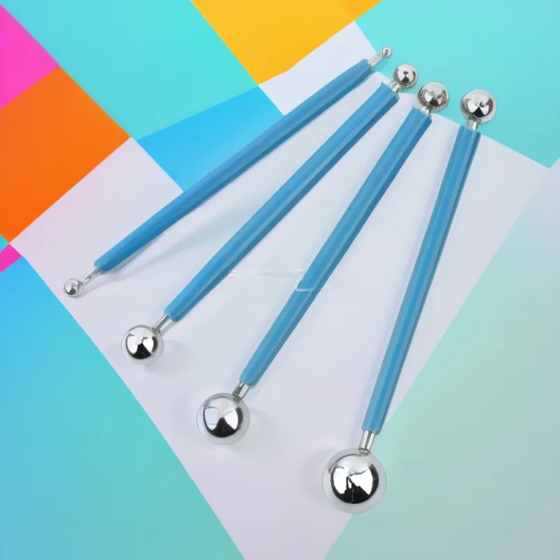 Modelling Ball Tools Set Stainless Steel Double-end Dotting Tools Fondant Sugar Craft Decorating Flower Clay Modelling Tools
Modelling Ball Tools Set Stainless Steel Double-end Dotting Tools Fondant Sugar Craft Decorating Flower Clay Modelling Tools