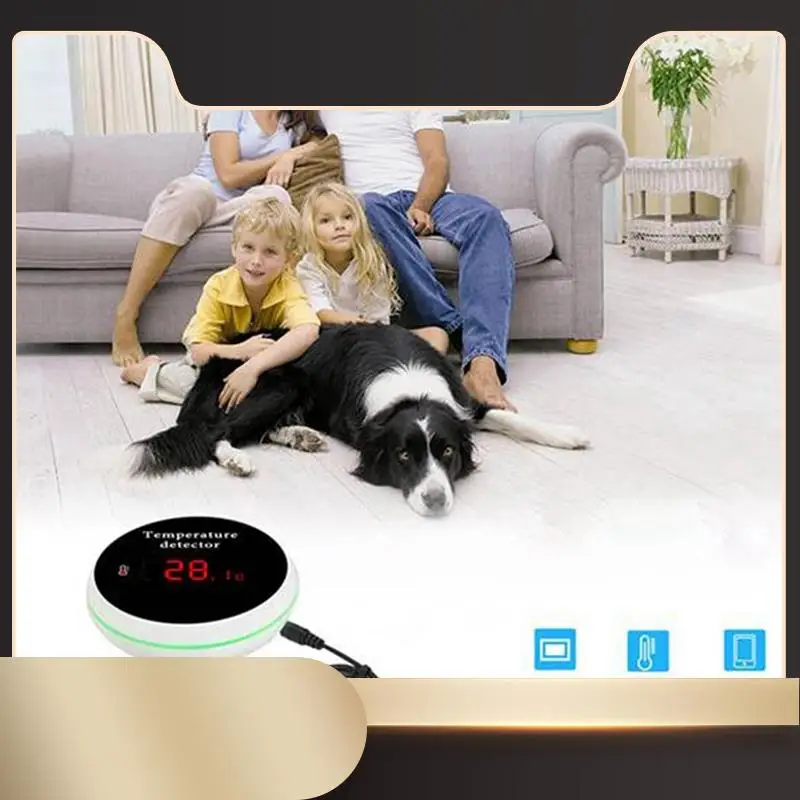 Tuya Wifi Temperature Senor External Probe Remote Monitor Alarm Indoor Thermometer Detector Smart Life APP UK Plug-N36R
Tuya Wifi Temperature Senor External Probe Remote Monitor Alarm Indoor Thermometer Detector Smart Life APP UK Plug-N36R
