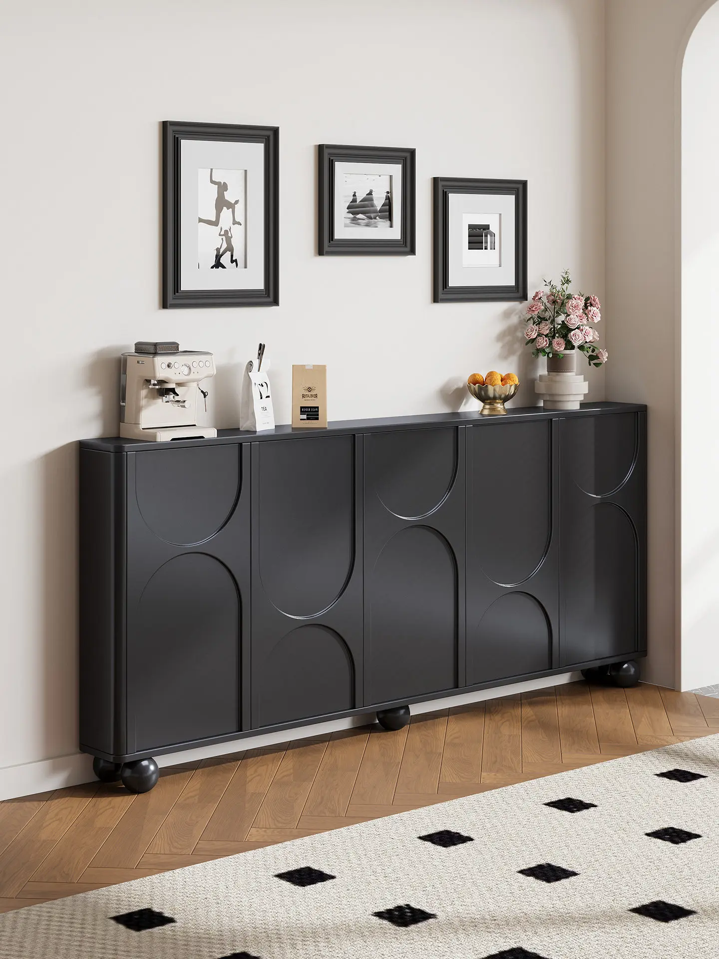 Medieval style dining side cabinet, storage cabinet against the wall, storage cabinet 20cm narrow side cabinet, thin cabinet, bl
Medieval style dining side cabinet, storage cabinet against the wall, storage cabinet 20cm narrow side cabinet, thin cabinet, bl
