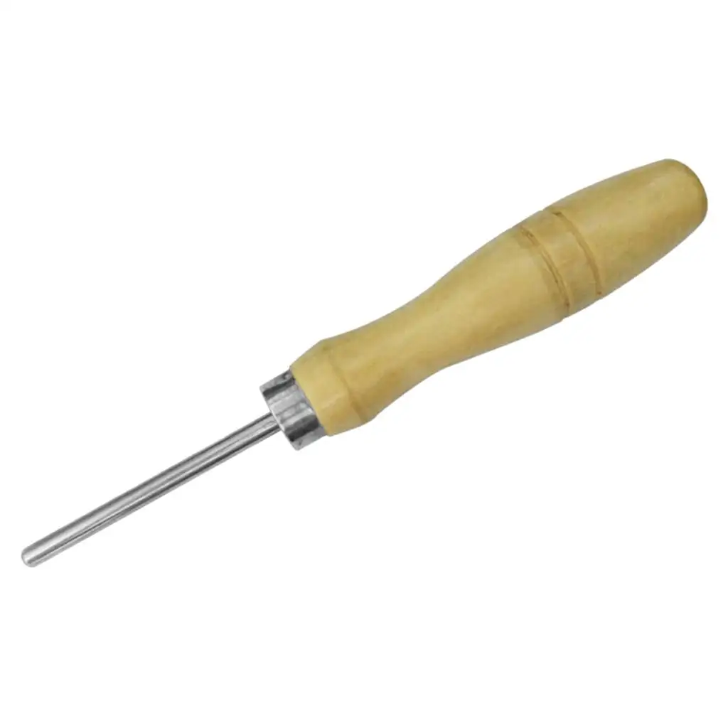 String Guiding Awl Tool Wooden Handle Racquet Stringing Machine Accessory for Badminton Tennis Training
String Guiding Awl Tool Wooden Handle Racquet Stringing Machine Accessory for Badminton Tennis Training