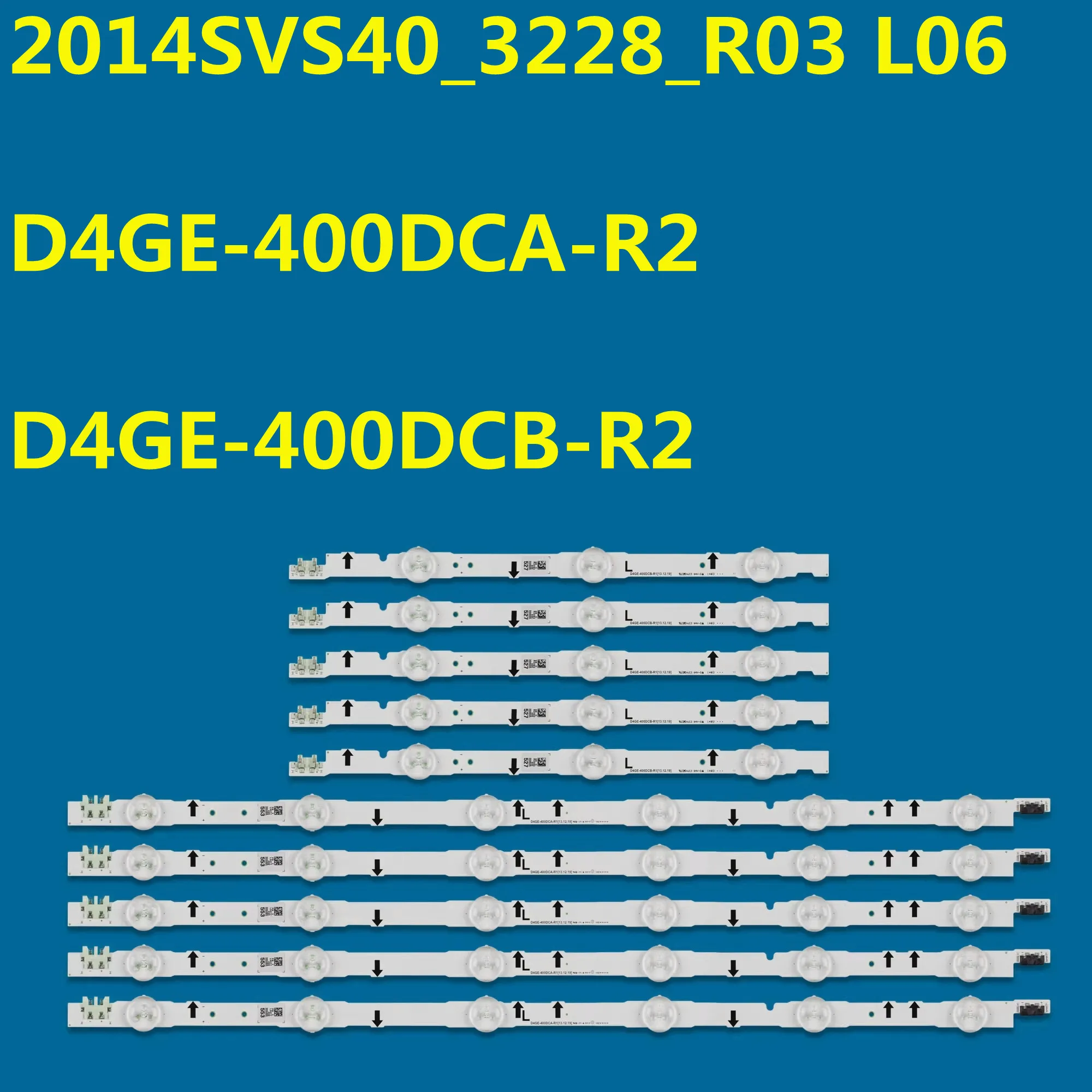 LED Strip For 2014SVS40 LM41-00089D 00089C UE40H5000 UE40J5600 UE40H5900 UE40H6270 UE40H6350 UE40H7000 UA40HU5920 UA40HU6000
LED Strip For 2014SVS40 LM41-00089D 00089C UE40H5000 UE40J5600 UE40H5900 UE40H6270 UE40H6350 UE40H7000 UA40HU5920 UA40HU6000