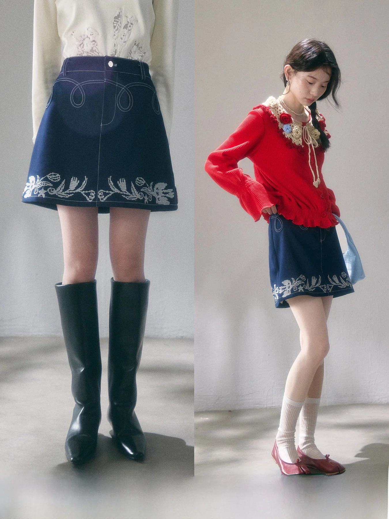 Юбка Uare Original Design с вышивкой тюльпанов, джинсовая, повседневная, с низкой талией, А-силуэт, из смесового хлопка
Юбка Uare Original Design с вышивкой тюльпанов, джинсовая, повседневная, с низкой талией, А-силуэт, из смесового хлопка