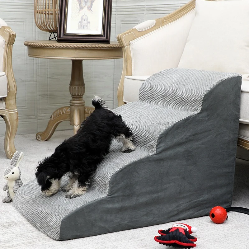 Pet Dog Stairs Cat Dog Climbing Sofa Ladder Teddy Sponge Bedside Auxiliary Ladder Steps Bay Window Cushion
Pet Dog Stairs Cat Dog Climbing Sofa Ladder Teddy Sponge Bedside Auxiliary Ladder Steps Bay Window Cushion