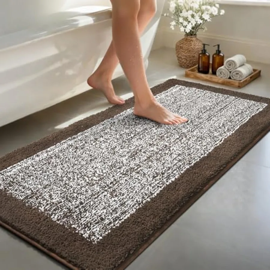 70x24 Long Bathroom Rugs Washable Non Slip, Bath Mat for Bathroom Floor Tub, Soft Absorbent Quick Dry Mats for Shower, Bathtub,
70x24 Long Bathroom Rugs Washable Non Slip, Bath Mat for Bathroom Floor Tub, Soft Absorbent Quick Dry Mats for Shower, Bathtub,