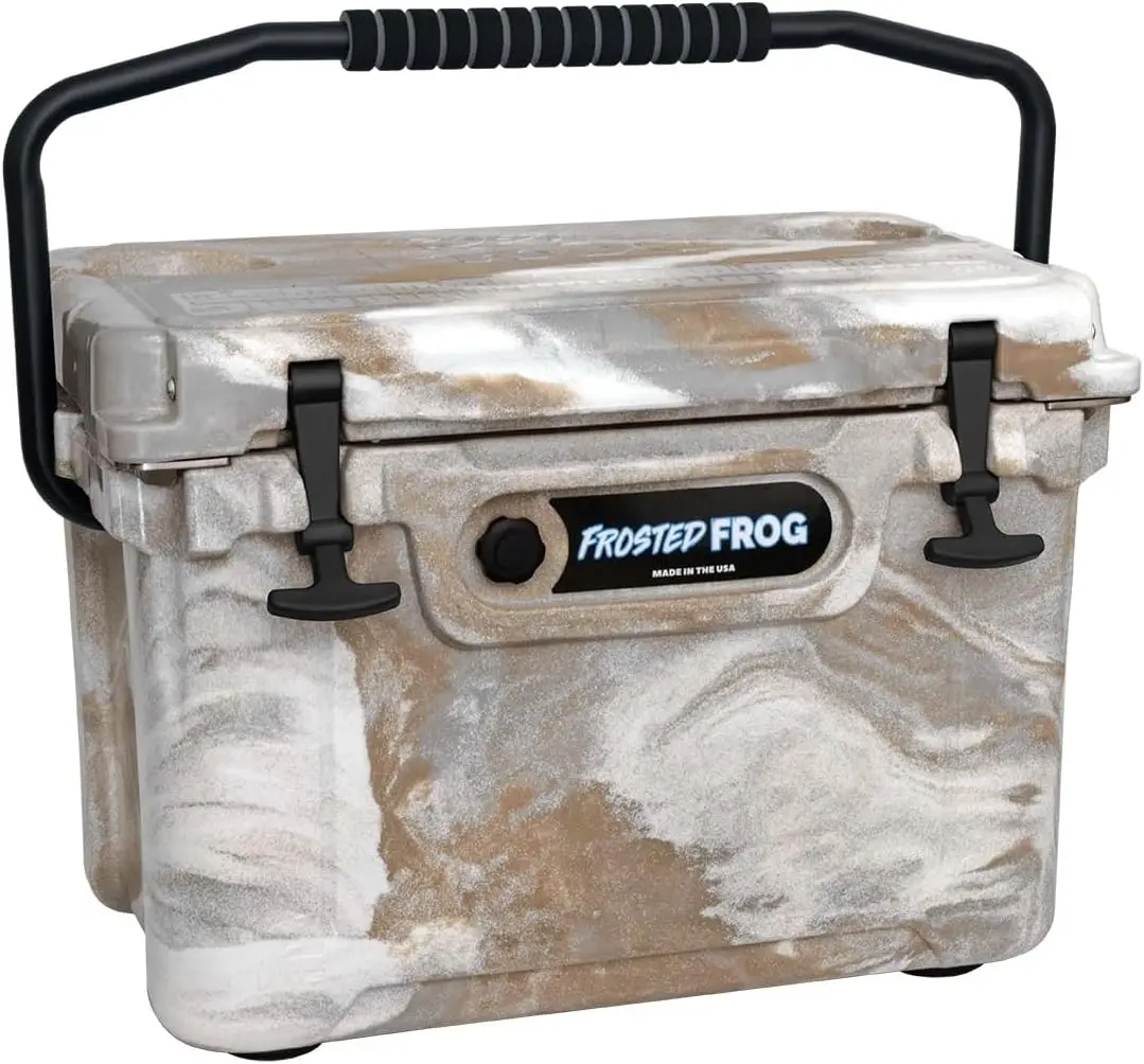 Heavy Duty 20 Quart Cooler, Roto-Molded, Insulated Ice Chest, Holds Ice for Days, UV Protected
Heavy Duty 20 Quart Cooler, Roto-Molded, Insulated Ice Chest, Holds Ice for Days, UV Protected
