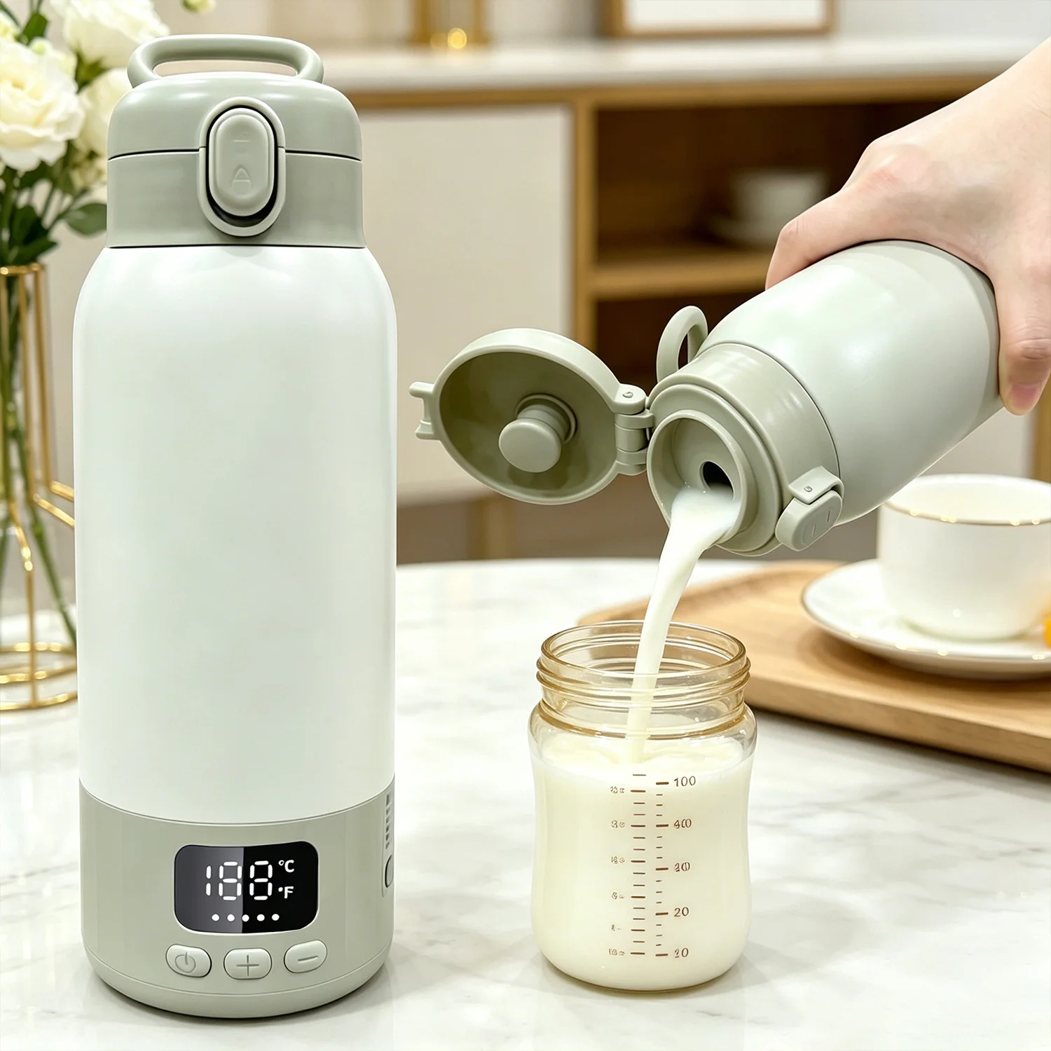 316 Stainless Steel Breast Warmer, Baby Bottle Heater, Heating Cup, Suitable for Breast Milk, Formula Milk, Water
316 Stainless Steel Breast Warmer, Baby Bottle Heater, Heating Cup, Suitable for Breast Milk, Formula Milk, Water