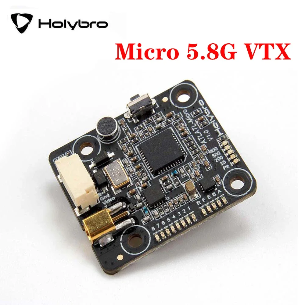 Holybro Atlatl HV micro 5.8G FPV Video Transmitter 2-4S Lipo 0.5 / 25/200/500/800mW 40CH VTX for FPV RC Multirotor Drone parts
Holybro Atlatl HV micro 5.8G FPV Video Transmitter 2-4S Lipo 0.5 / 25/200/500/800mW 40CH VTX for FPV RC Multirotor Drone parts