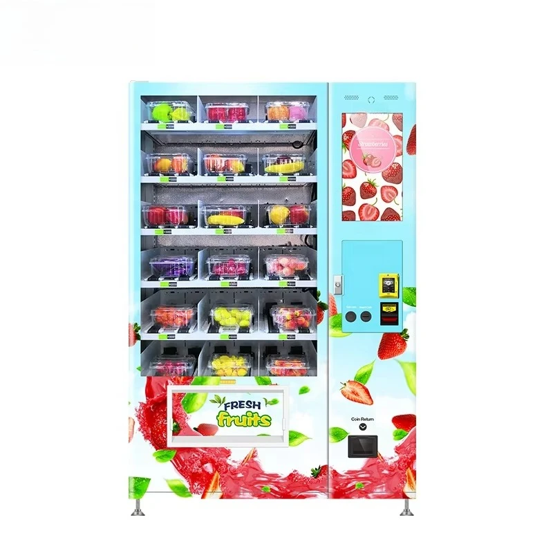Customizable Robot Arm Dessert Custom Color Combo Vending Machine for Foods and Drinks With Big Advertising Screen
Customizable Robot Arm Dessert Custom Color Combo Vending Machine for Foods and Drinks With Big Advertising Screen