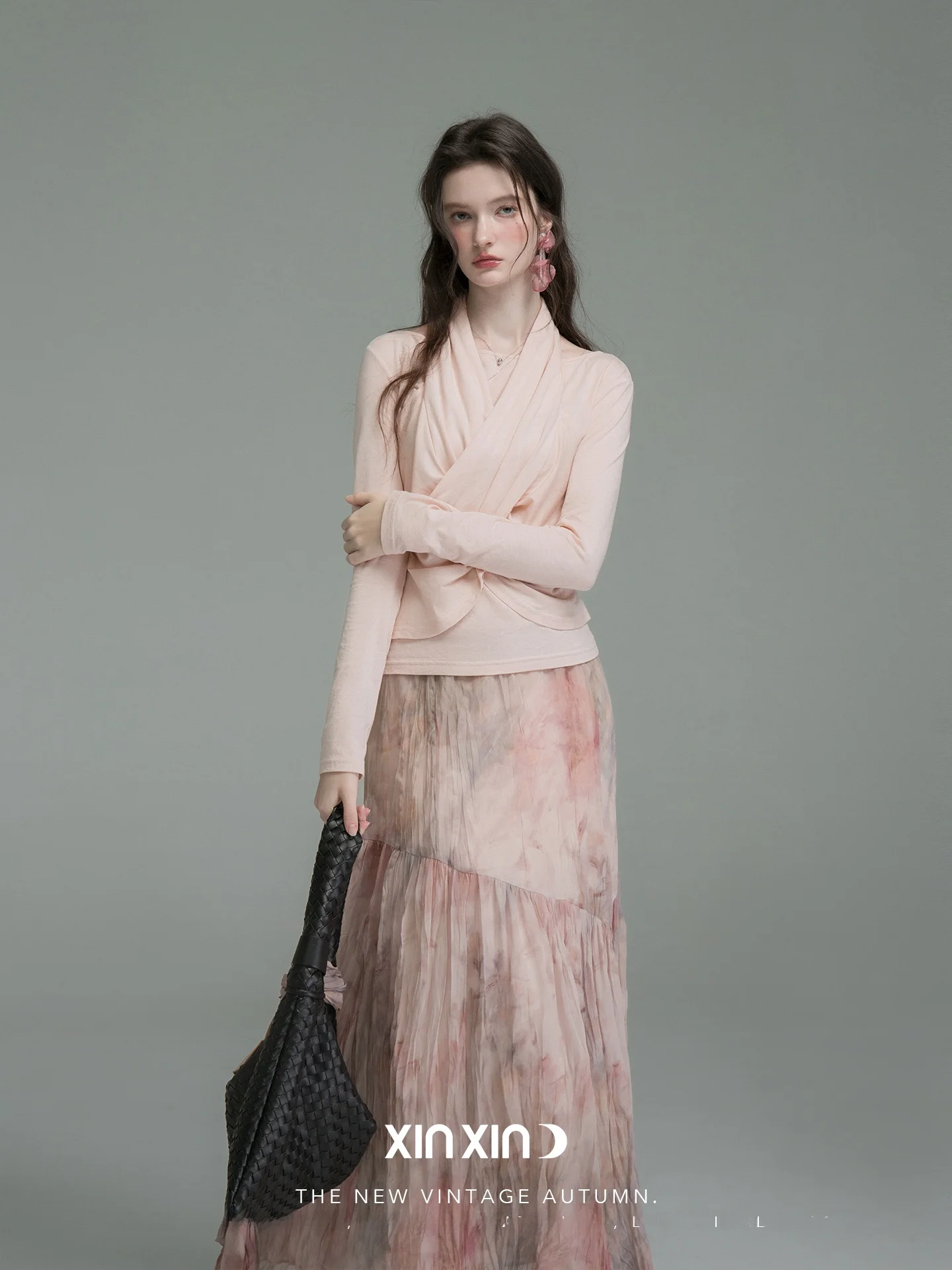 Early Spring Layered Ne Hanging Knitted Top Ruffle Sensation Cotton Modal Lyocell Loose Fit Long Sve Regular Length
Early Spring Layered Ne Hanging Knitted Top Ruffle Sensation Cotton Modal Lyocell Loose Fit Long Sve Regular Length