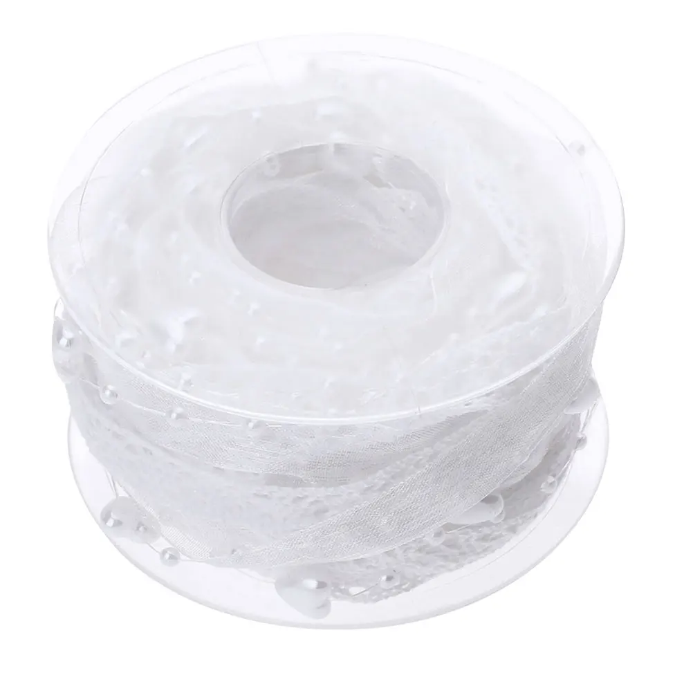 5M Pure White Decorative Ribbon Wedding Lace Belt for Celebration Packaging Brim Decoration Festival Non Toxic Safe
5M Pure White Decorative Ribbon Wedding Lace Belt for Celebration Packaging Brim Decoration Festival Non Toxic Safe