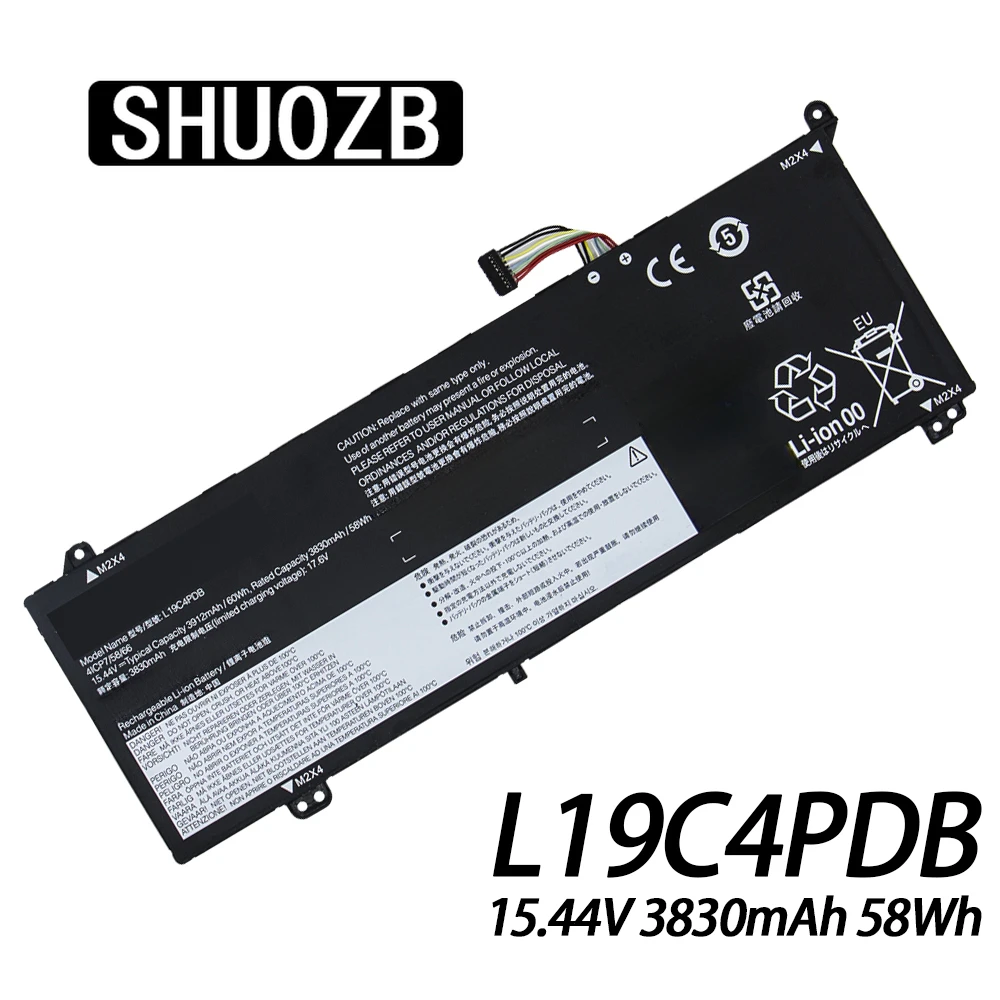 SHUOZB L19C4PDB Laptop Battery For Lenovo ThinkBook 14s Yoga ITL ThinkBook 14 15 G2 G3 ITL ARE ACL Sereis L19M4PDB 15.44V 60Wh
SHUOZB L19C4PDB Laptop Battery For Lenovo ThinkBook 14s Yoga ITL ThinkBook 14 15 G2 G3 ITL ARE ACL Sereis L19M4PDB 15.44V 60Wh