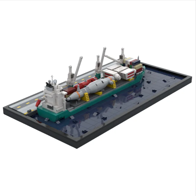 MOC Heavy Transport грузовой корабль, креативная серия, собранные игрушки, строительный блок для мужчин, коллекция кирпичей, модель в подарок
MOC Heavy Transport грузовой корабль, креативная серия, собранные игрушки, строительный блок для мужчин, коллекция кирпичей, модель в подарок