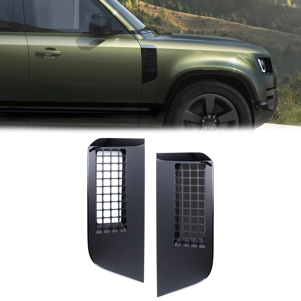 2026MY Side Vent Set For LR Defender 90/110/130 L663 (20-25 Upgrade) Gloss Black - PAIR
2026MY Side Vent Set For LR Defender 90/110/130 L663 (20-25 Upgrade) Gloss Black - PAIR