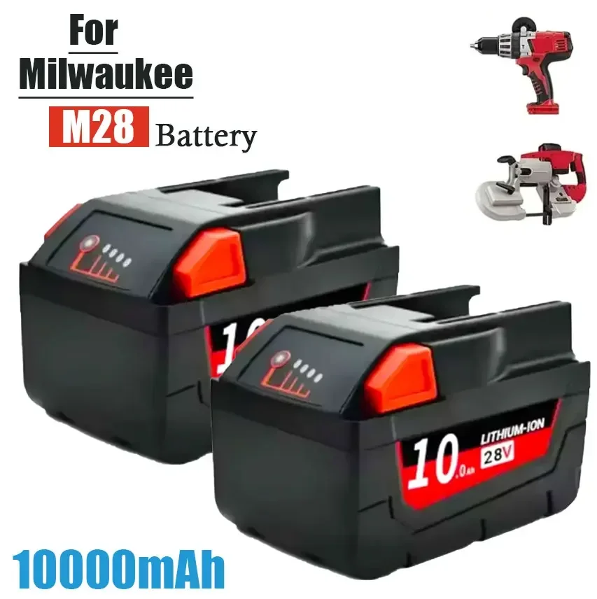 28V 10.0Ah Li-Ion Battery For MILWAUKEE M28 V28 Power 48-11-2830 28Volt Cordless
28V 10.0Ah Li-Ion Battery For MILWAUKEE M28 V28 Power 48-11-2830 28Volt Cordless