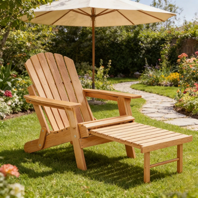 Bed and breakfast camp garden outdoor leisure chair outdoor courtyard solid wood folding with pedal chair
Bed and breakfast camp garden outdoor leisure chair outdoor courtyard solid wood folding with pedal chair