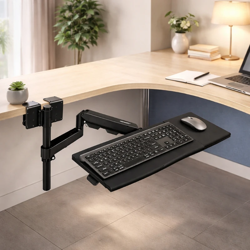 Laptop Lifting Stand Foldable Office Keyboard Tray Thickened Metal Mouse Holder Angle Adjustable Computer Stable Support Bracket
Laptop Lifting Stand Foldable Office Keyboard Tray Thickened Metal Mouse Holder Angle Adjustable Computer Stable Support Bracket