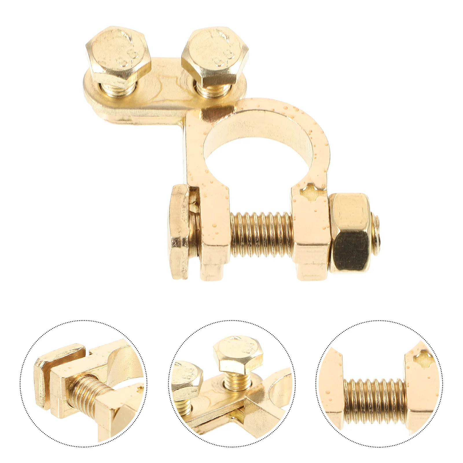 1Pair Car Terminal Clamp Connector Positive Negative Electrical Clips Durable Brass Iron Cable Ends Quick
1Pair Car Terminal Clamp Connector Positive Negative Electrical Clips Durable Brass Iron Cable Ends Quick