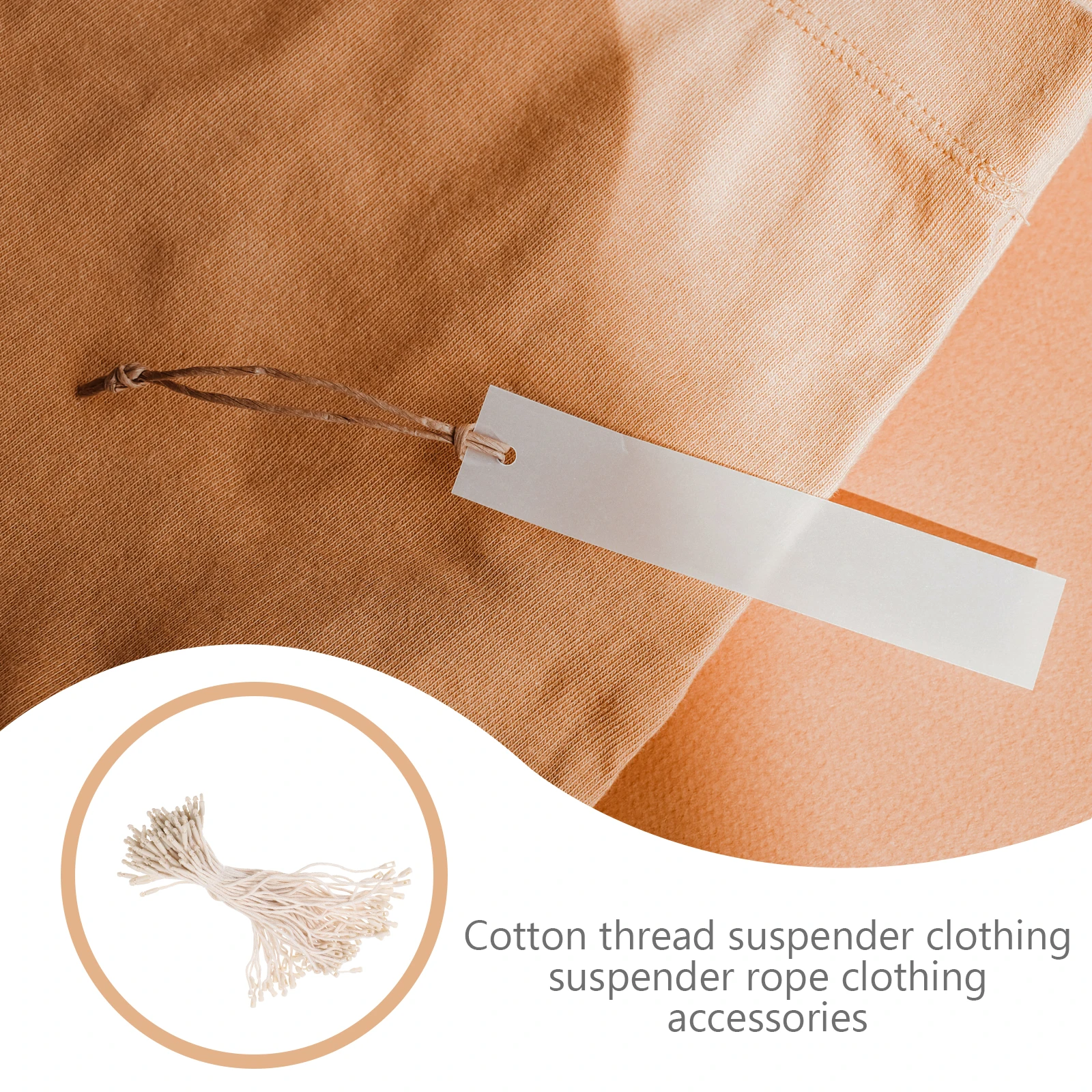 1000pcs Cotton Thread Hanging Rope for Tags Labels Garment Fasteners Clothes Ribbon Price Hanging Ropes Shop Cotton Tags
1000pcs Cotton Thread Hanging Rope for Tags Labels Garment Fasteners Clothes Ribbon Price Hanging Ropes Shop Cotton Tags