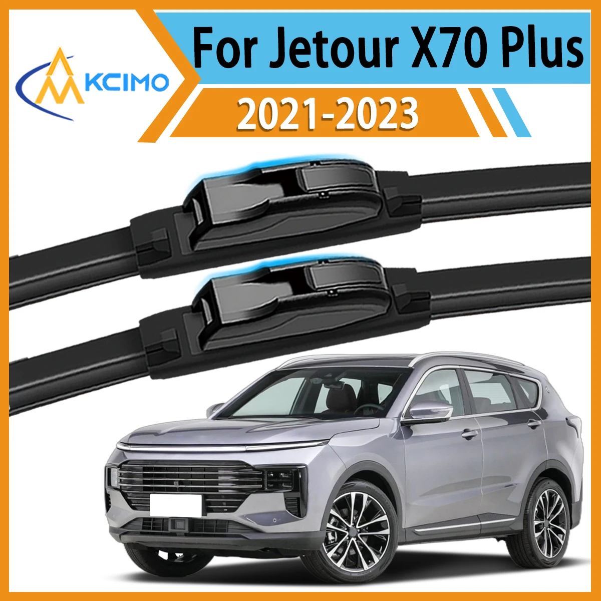 2PCS Wiper Blades for Jetour X70 Plus 2021 2022 2023 C-DM Sportequipe 7 GTW High Efficiency Low Noise Long Durability
2PCS Wiper Blades for Jetour X70 Plus 2021 2022 2023 C-DM Sportequipe 7 GTW High Efficiency Low Noise Long Durability