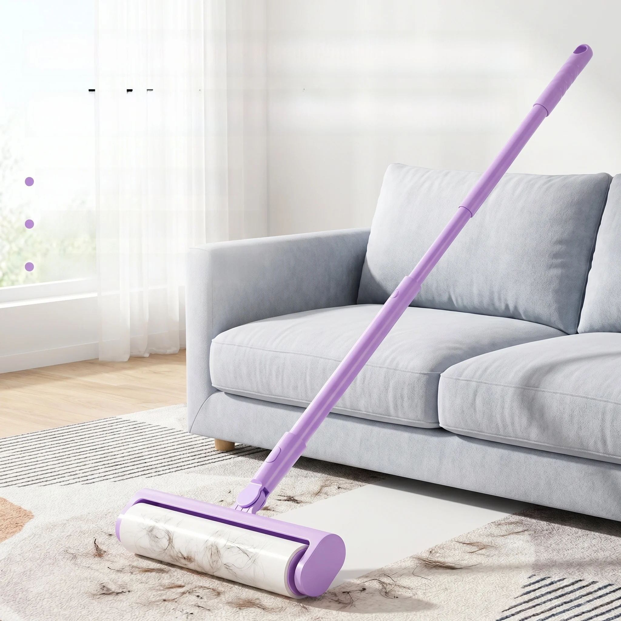Long Pole Sticky Hair Remover Roller for Lovers Bed Mounted Extendable Powerful Tool Large Size Hair Removal Essential
Long Pole Sticky Hair Remover Roller for Lovers Bed Mounted Extendable Powerful Tool Large Size Hair Removal Essential