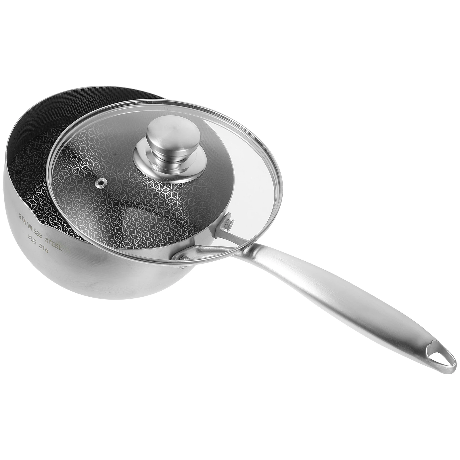 Stainless Steel Wok Frying Pan Sauce Honeycomb Small Pot Butter Pouring 304 Seasoning Melting Milk Boiling
Stainless Steel Wok Frying Pan Sauce Honeycomb Small Pot Butter Pouring 304 Seasoning Melting Milk Boiling