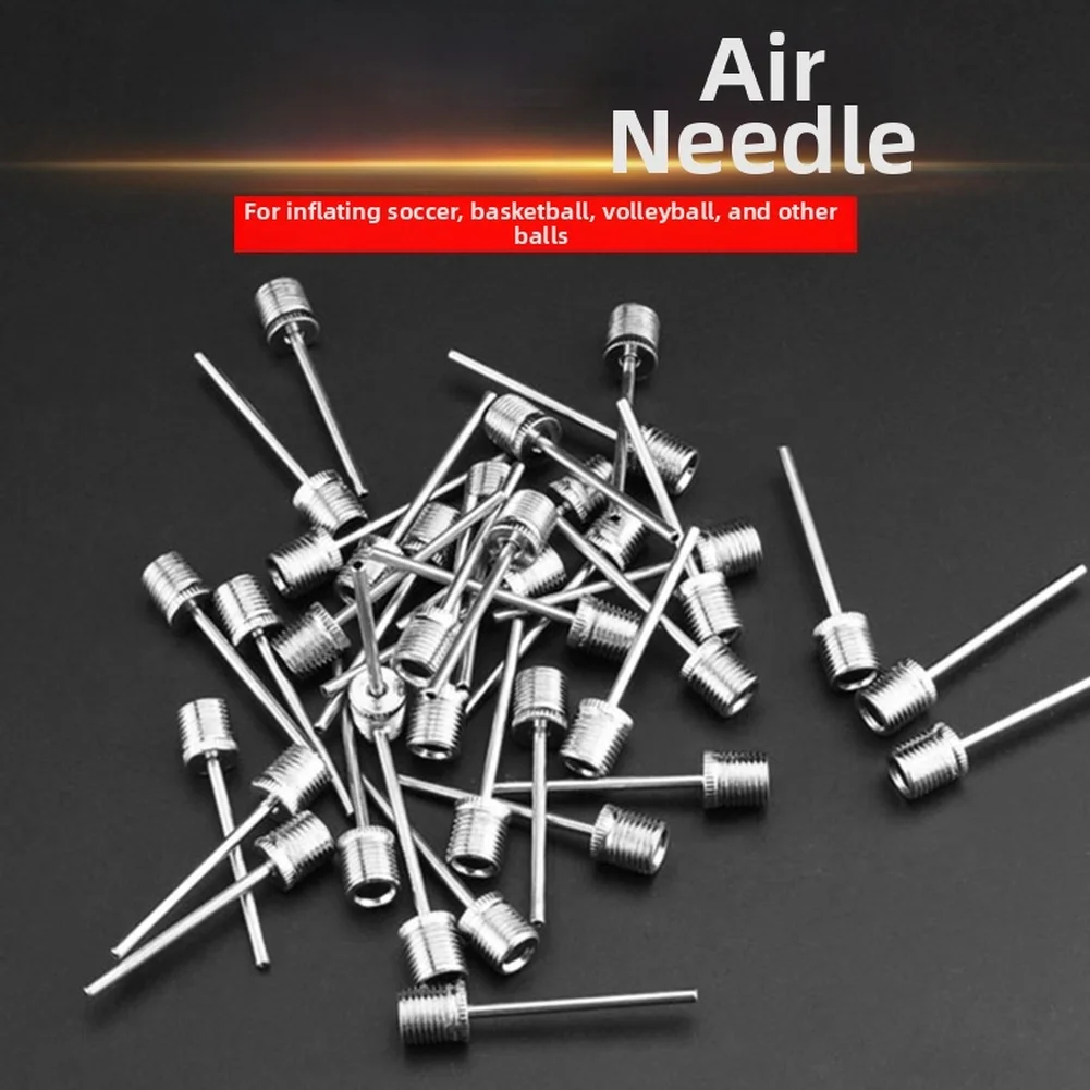 Silver Metal Ball Pump Needle Compatible with For Basketball Football Volleyball and Other Inflatable Sports Equipment
Silver Metal Ball Pump Needle Compatible with For Basketball Football Volleyball and Other Inflatable Sports Equipment