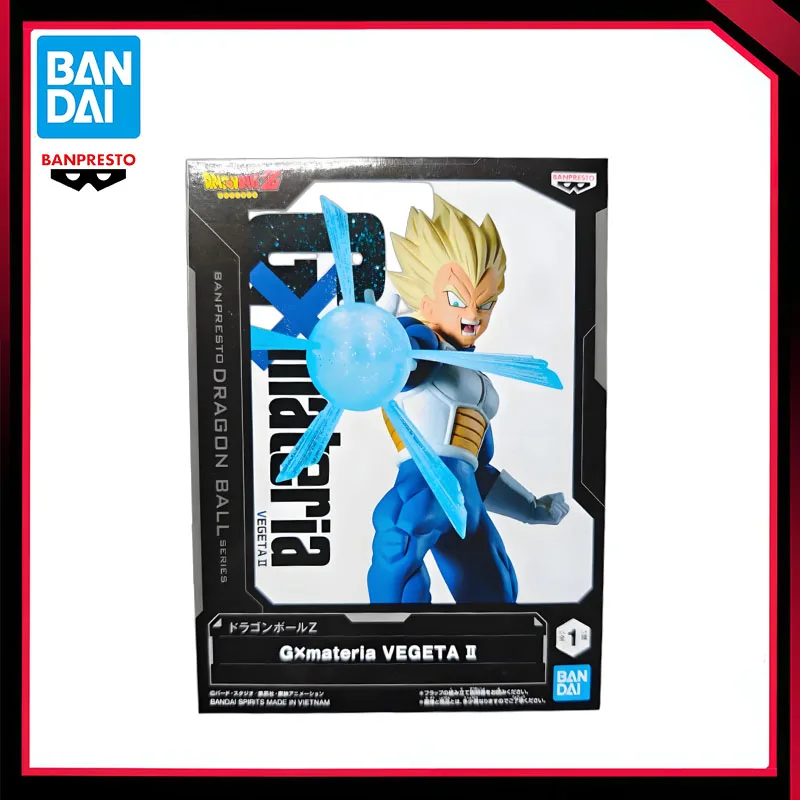 In Stock Original Genuine Bandai Banpresto Dragon Ball Z G×materia Vegeta II Anime Action Figure 21cm Statue Collectible Toys
In Stock Original Genuine Bandai Banpresto Dragon Ball Z G×materia Vegeta II Anime Action Figure 21cm Statue Collectible Toys