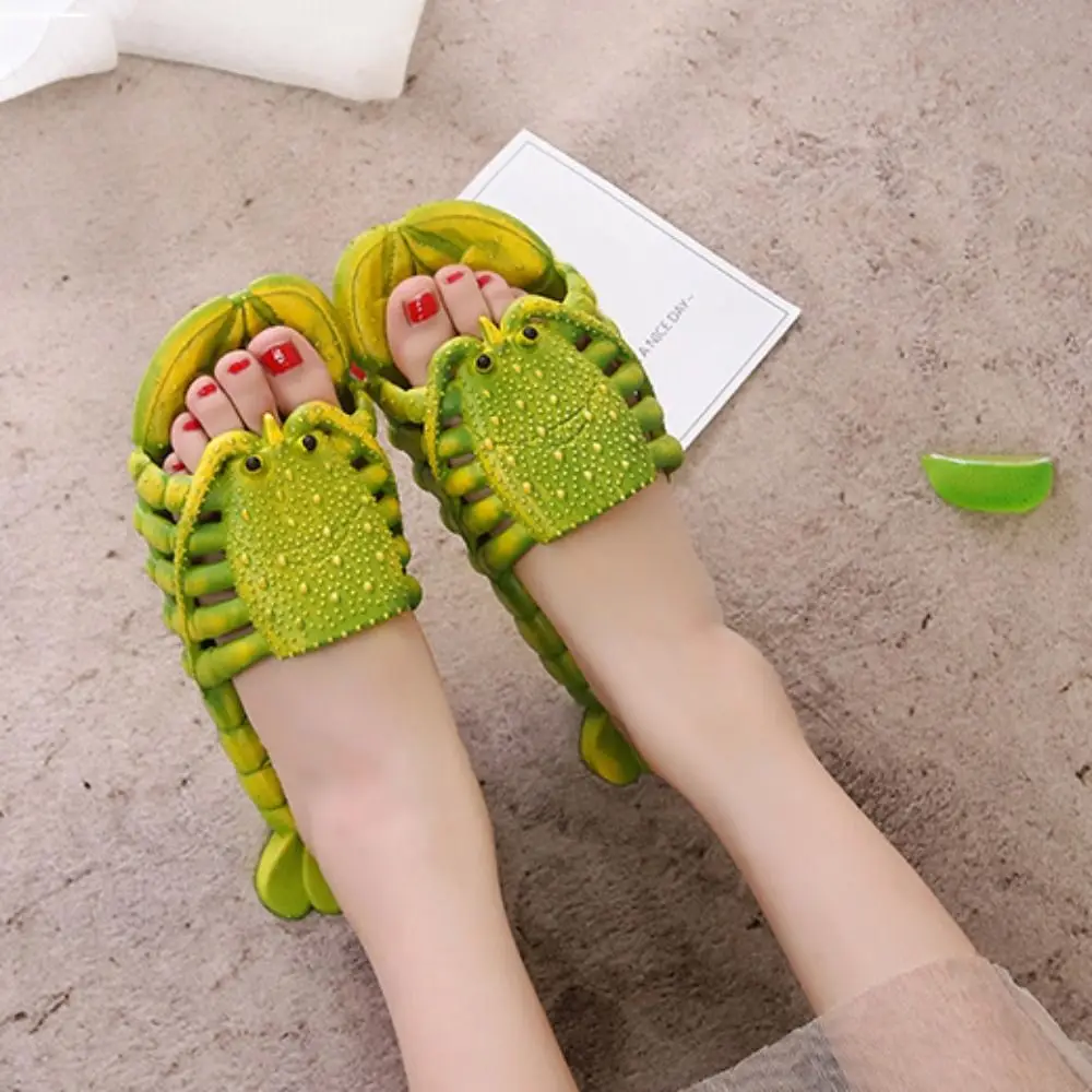 Creative Non-Slip Lobster Slippers Funny PVC Slides Sandals Soft Sole Beach Wear Shoes Cartoon Shrimp Slippers Bath
Creative Non-Slip Lobster Slippers Funny PVC Slides Sandals Soft Sole Beach Wear Shoes Cartoon Shrimp Slippers Bath