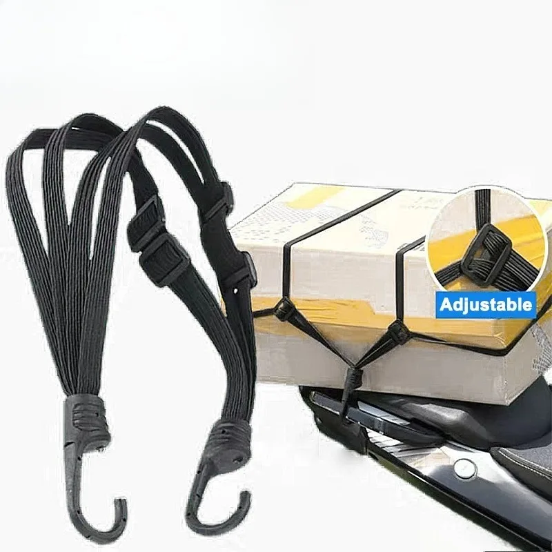 60cm/90cm Motorcycle Rear Seat Helmet Elastic Strap, Adjustable Fixed Rope Cargo Binding Belt
60cm/90cm Motorcycle Rear Seat Helmet Elastic Strap, Adjustable Fixed Rope Cargo Binding Belt