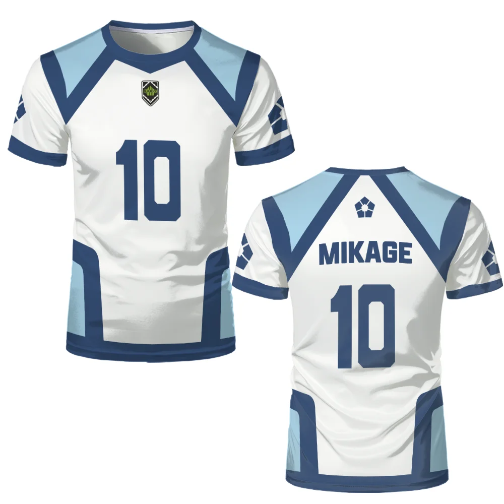New Anime Blue Lock Season 2 New Soccer Jersey T Shirt Women Round Neck Sport Tops Men Clothing Harajuku Street Short Sleeve Tee
New Anime Blue Lock Season 2 New Soccer Jersey T Shirt Women Round Neck Sport Tops Men Clothing Harajuku Street Short Sleeve Tee