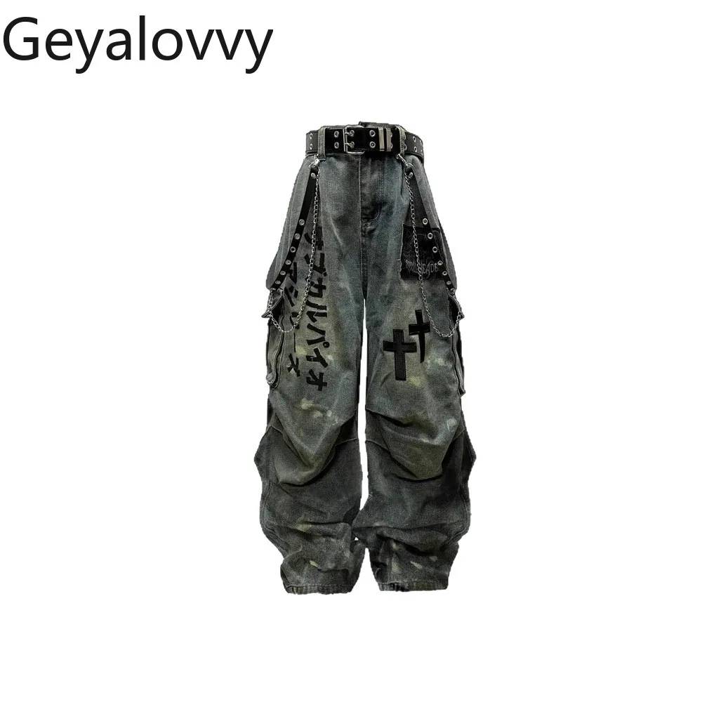 American Retro Workwear Wide-leg Jeans Fall and Winter High Street Style Loose Slimming High Waist Straight-leg Pants Women
American Retro Workwear Wide-leg Jeans Fall and Winter High Street Style Loose Slimming High Waist Straight-leg Pants Women