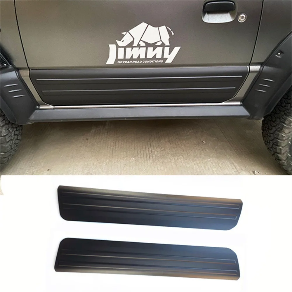 Защитная накладка на боковые двери для Suzuki Jimny JB64 JB74 3-дверный (2019+), внешний обвес, аксессуары для внедорожников 4x4
Защитная накладка на боковые двери для Suzuki Jimny JB64 JB74 3-дверный (2019+), внешний обвес, аксессуары для внедорожников 4x4