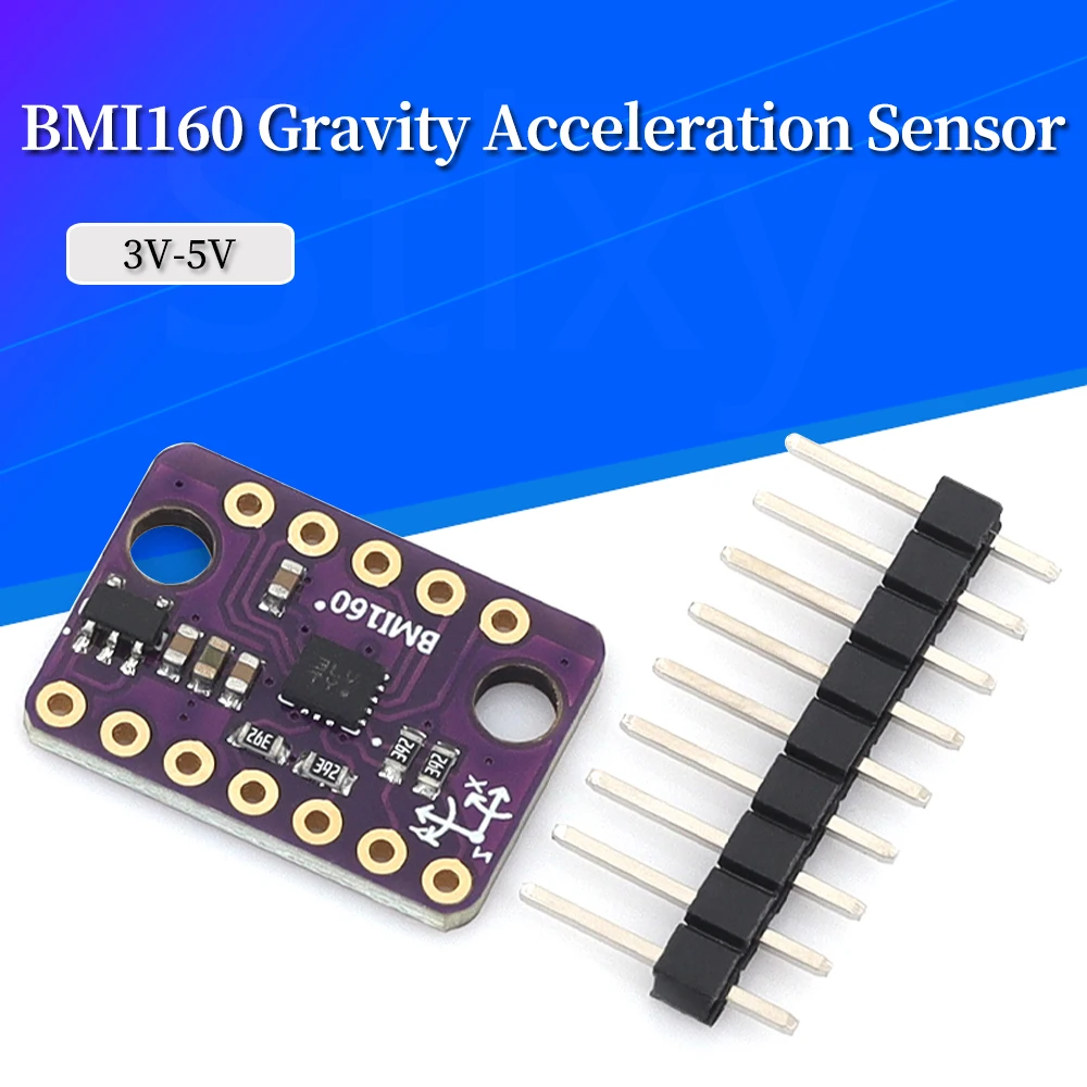 Stlxy BMI160 6DOF 6-Axis Gyroscope + Accelerometer Sensor Module I2C SPI 3.2V-6V