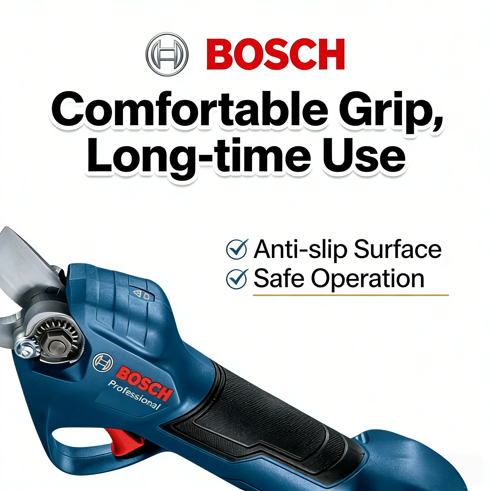 New Bosch Pro Pruner Cordless Pruner, Variable Cutting Speed, Durable Housing for Orchard & Landscaping Applications
New Bosch Pro Pruner Cordless Pruner, Variable Cutting Speed, Durable Housing for Orchard & Landscaping Applications