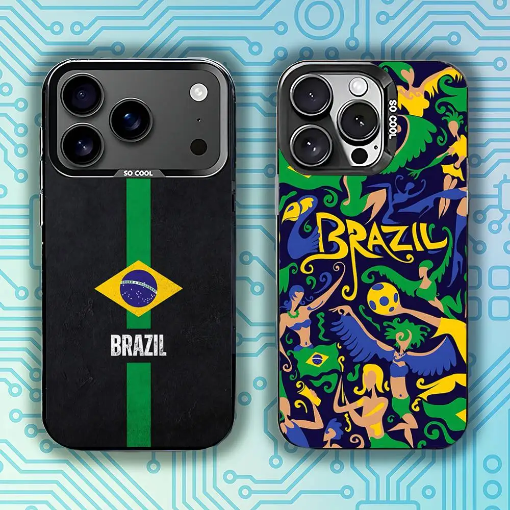 Brazil Brazilian Flag Phone Case For iPhone 17,16,15,14,13,12,11,Pro,Max,Plus,E,Air,Mini Black Tpu Cover
Brazil Brazilian Flag Phone Case For iPhone 17,16,15,14,13,12,11,Pro,Max,Plus,E,Air,Mini Black Tpu Cover