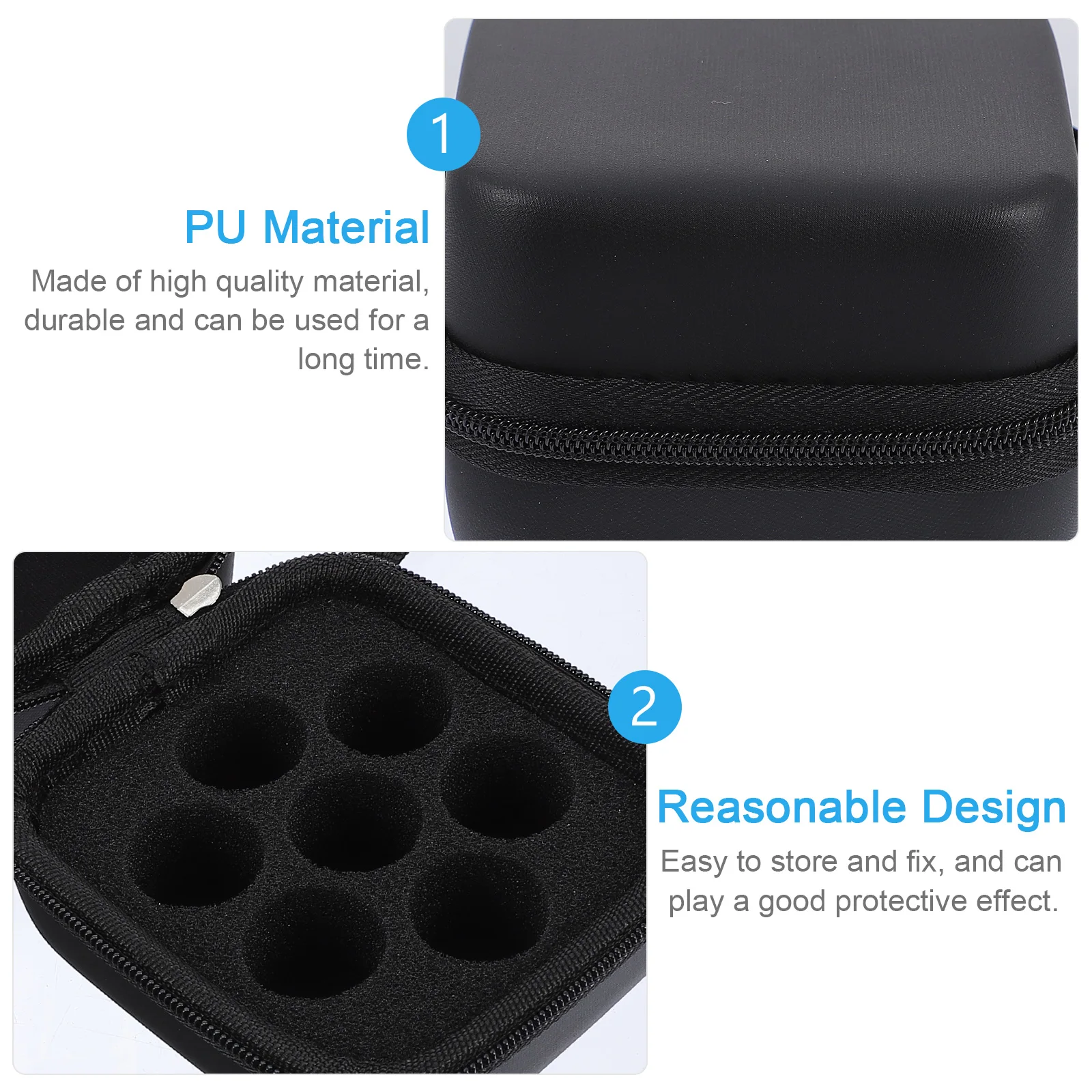 1pc Essential Oil Storage Box Portable Travel PU Mini Organizer Case for oils Small Makeup Brush Holder Bag
1pc Essential Oil Storage Box Portable Travel PU Mini Organizer Case for oils Small Makeup Brush Holder Bag