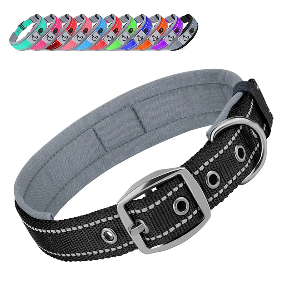 Solid Dog Collars Nylon Dog Collar For Small Medium Large Dogs Teddy Keji Pitbull Bulldog Beagle
Solid Dog Collars Nylon Dog Collar For Small Medium Large Dogs Teddy Keji Pitbull Bulldog Beagle