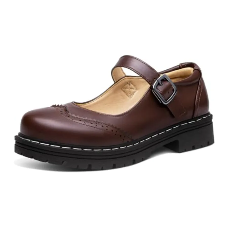 Mary Jane for Women Gothic Oxford Shoes - Flat Shoes, Ankle Tied, Round Toe for Casual Dresses, Work, and Campus
Mary Jane for Women Gothic Oxford Shoes - Flat Shoes, Ankle Tied, Round Toe for Casual Dresses, Work, and Campus