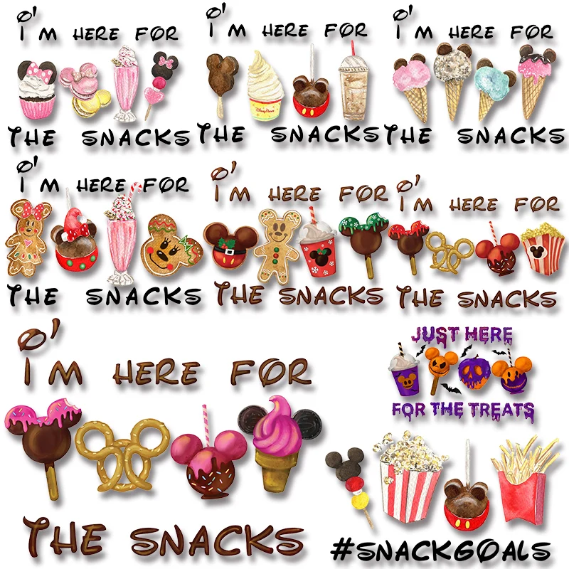 I'm here for the snacks Mickey Ice cream cloth patches Heat Vinyl Ironing Stickers Decor Cheap Washable DIY decoration
I'm here for the snacks Mickey Ice cream cloth patches Heat Vinyl Ironing Stickers Decor Cheap Washable DIY decoration