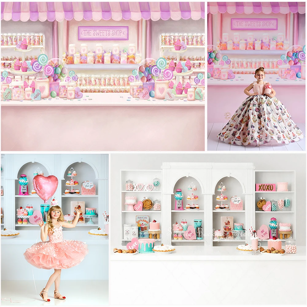 Little Sweet Shop Photo Background Kids Portrait Photo Studio Props Girl First Birthday Cake Smash Photography Backdrop
Little Sweet Shop Photo Background Kids Portrait Photo Studio Props Girl First Birthday Cake Smash Photography Backdrop